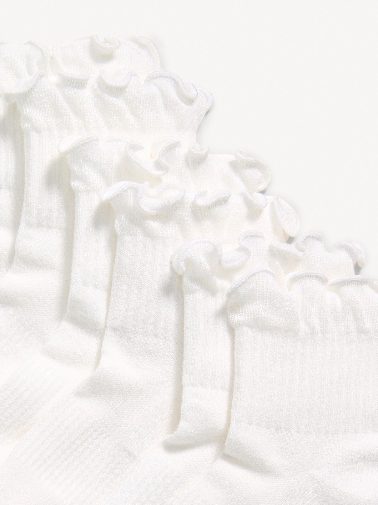 Ruffled Athletic Socks 3-Pack for Girls | Old Navy (US)