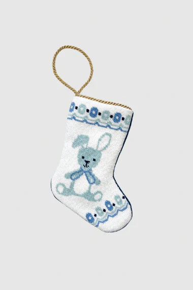 Baby Bunny in Blue | Bauble Stockings
