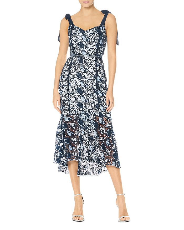 Floral Lace Midi Dress | Bloomingdale's (US)