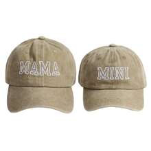 pcs Mother And Baby Matching Hats Set Embroidered With Letter MAMA MINI ParentChild Baseball Cap Mothers Day And Childrens Day Gifts Sun Hat | SHEIN