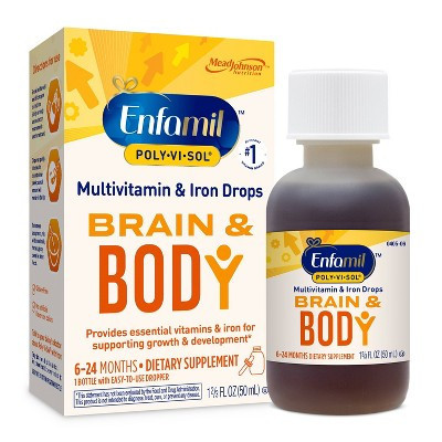 Enfamil Poly-Vi-Sol Multivitamin Dietary Supplement Drops - 1.69oz | Target