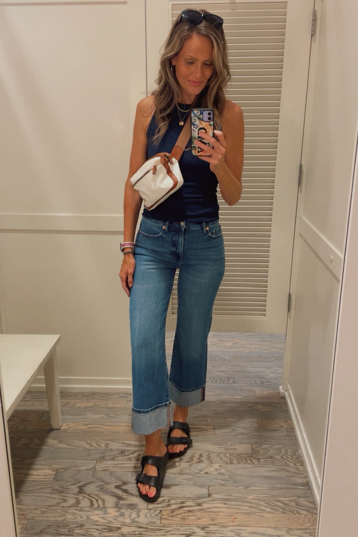Cute cuffed wide leg crop jeans! 

Loft 

#LTKSaleAlert #LTKOver40 #LTKSeasonal