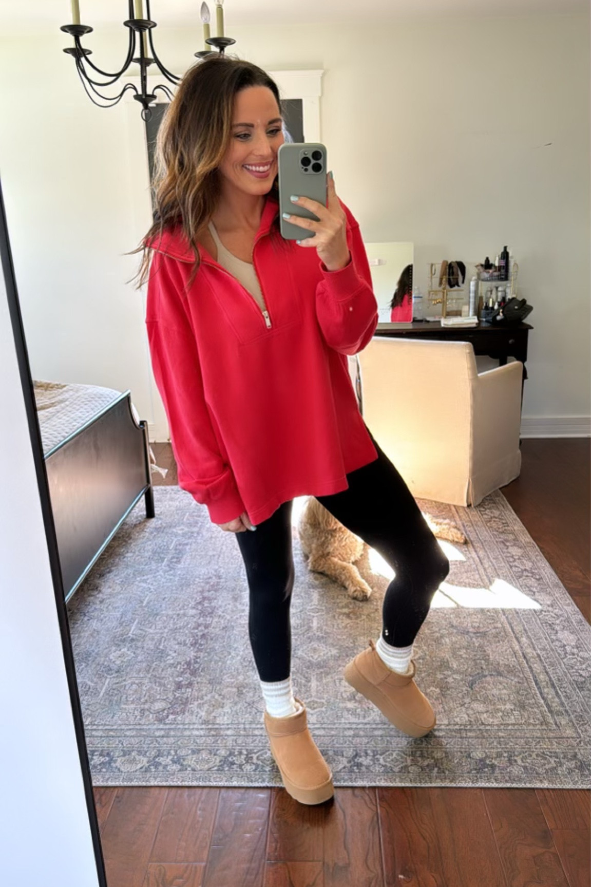 The cutest quarter zip pullover from Old Navy 🤩cozy valentines night in! 

#LTKstyletip #LTKSeasonal #LTKfindsunder50
