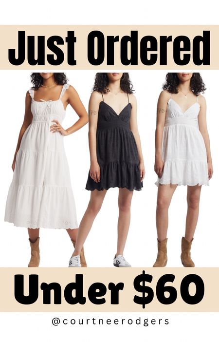 Just Ordered these dresses under $60! Ordered size small!

Dresses, Nordstrom, Summer dresses, under $100 dresses 

#LTKFindsUnder100 #LTKStyleTip #LTKSaleAlert
