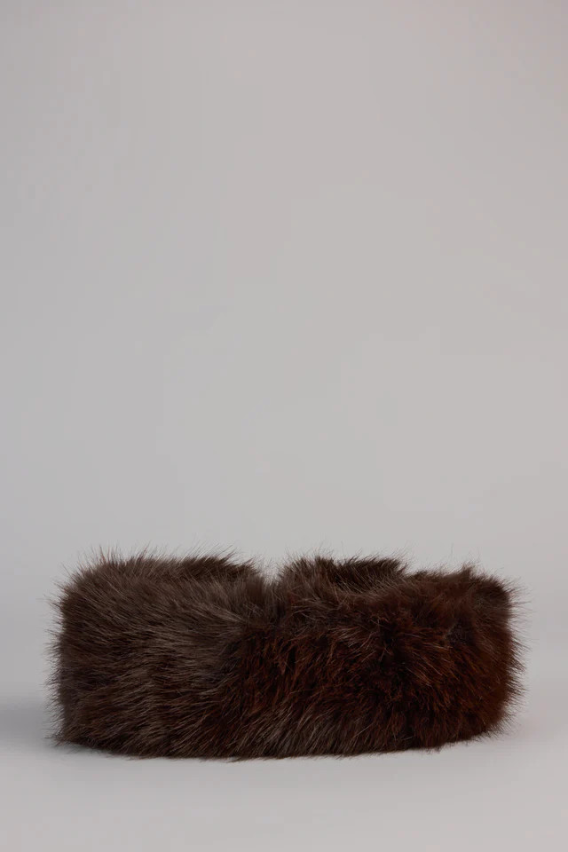 Snow Kissed Faux Fur Headband Wrap | Windsor Stores
