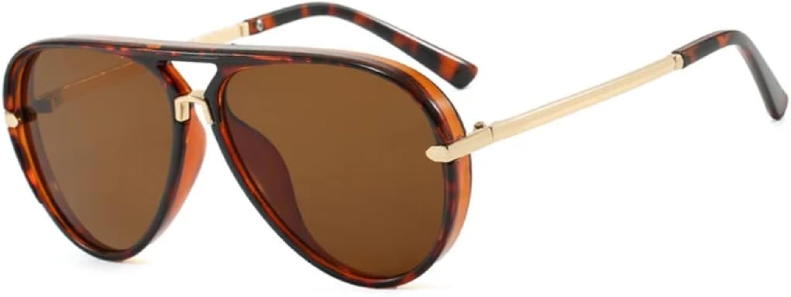 Retro Pilot Double Beam Gradient Women Sunglasses Personality Candy Color Trendy Casual Men Uv400... | Amazon (CA)