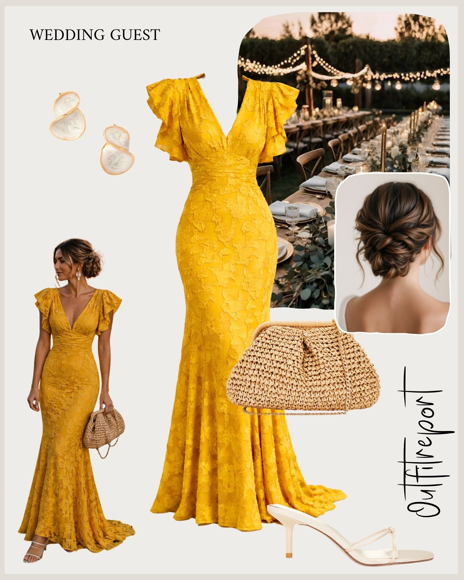 Yellow wedding guest dress 

#LTKdresses #LTKsummer #LTKwedding