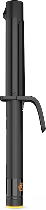 Hot Tools Pro Artist Black Gold Digital Salon Hair Curling Iron | Medium Loose Curls and Tousled ... | Amazon (US)