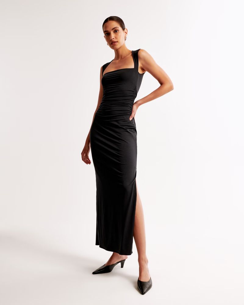 The A&F Ava Knit Maxi Dress | Abercrombie & Fitch (US)