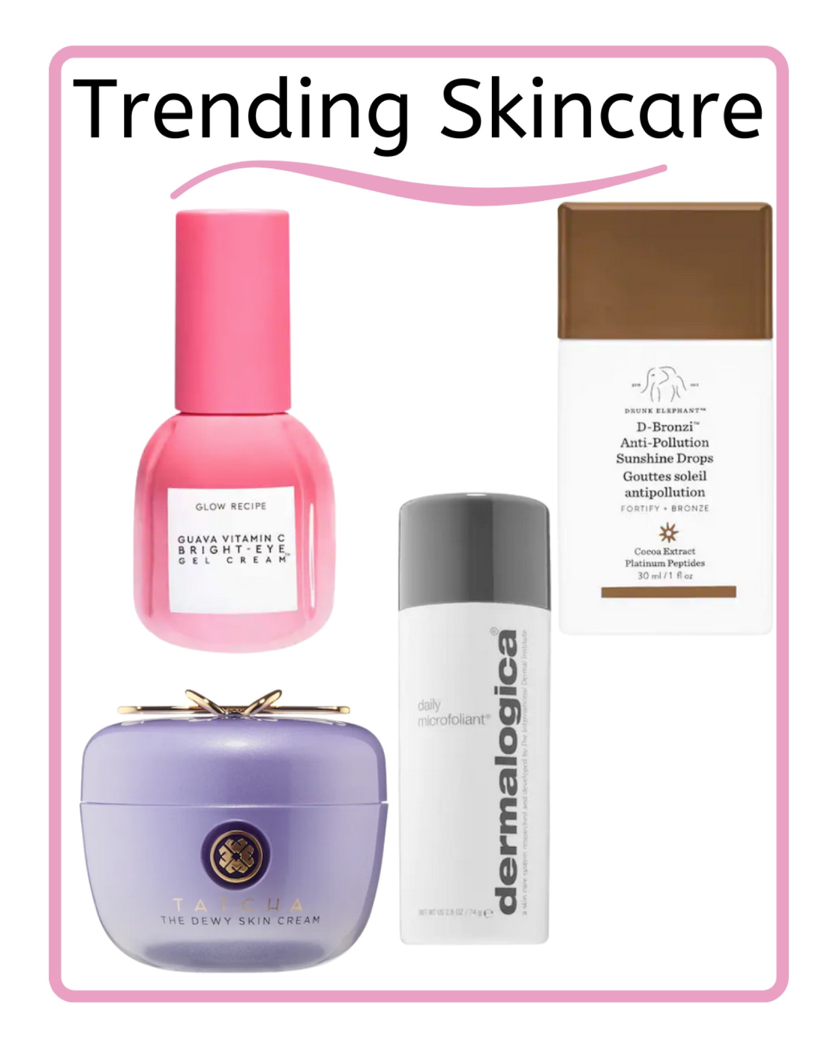 Check out these great skincare products from Sephora.

Moisturizer, face wash, cleanser, serum, eye cream, skincare, beauty

#LTKFind #LTKSeasonal #LTKbeauty