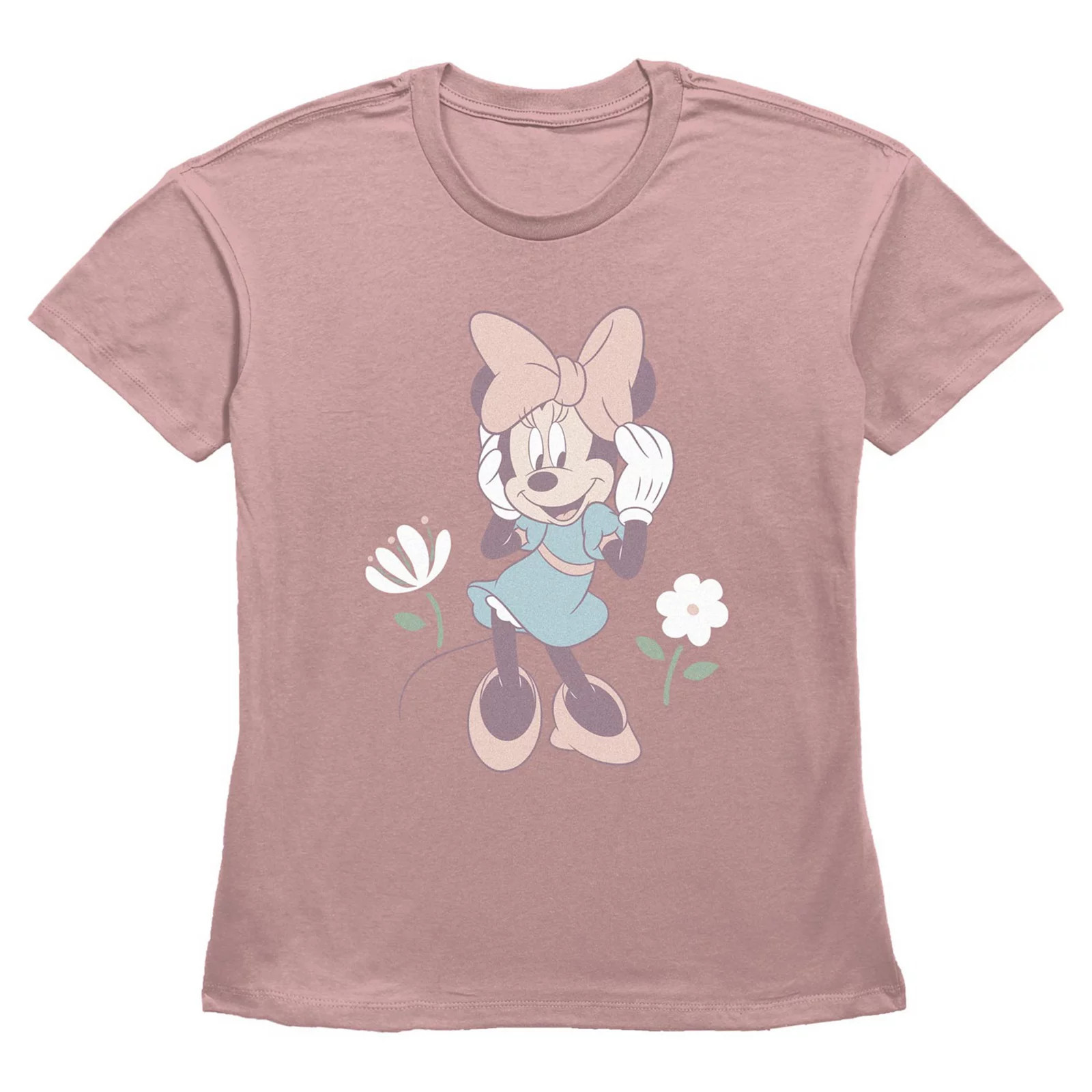 Disney's Minnie Mouse Spring Lady Women's Graphic Tee, Size: Medium, Desert Pink | Kohl's