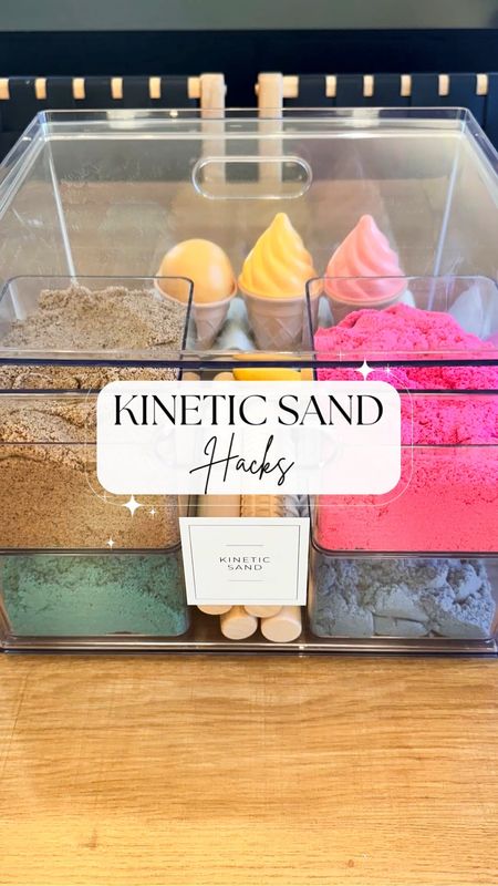 This is one of my favorite ways to organize kinetic sand that I’ve ever tried. It’s perfect for organizing the playroom or other toys as well.

#organizing #organization

#LTKHome #LTKKids #LTKFamily