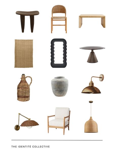 Earthy, organic and modern home tour sources - new article live on the site! 