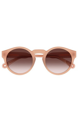 Chloe Xena Round Sunglasses in Pink. | Revolve Clothing (Global)