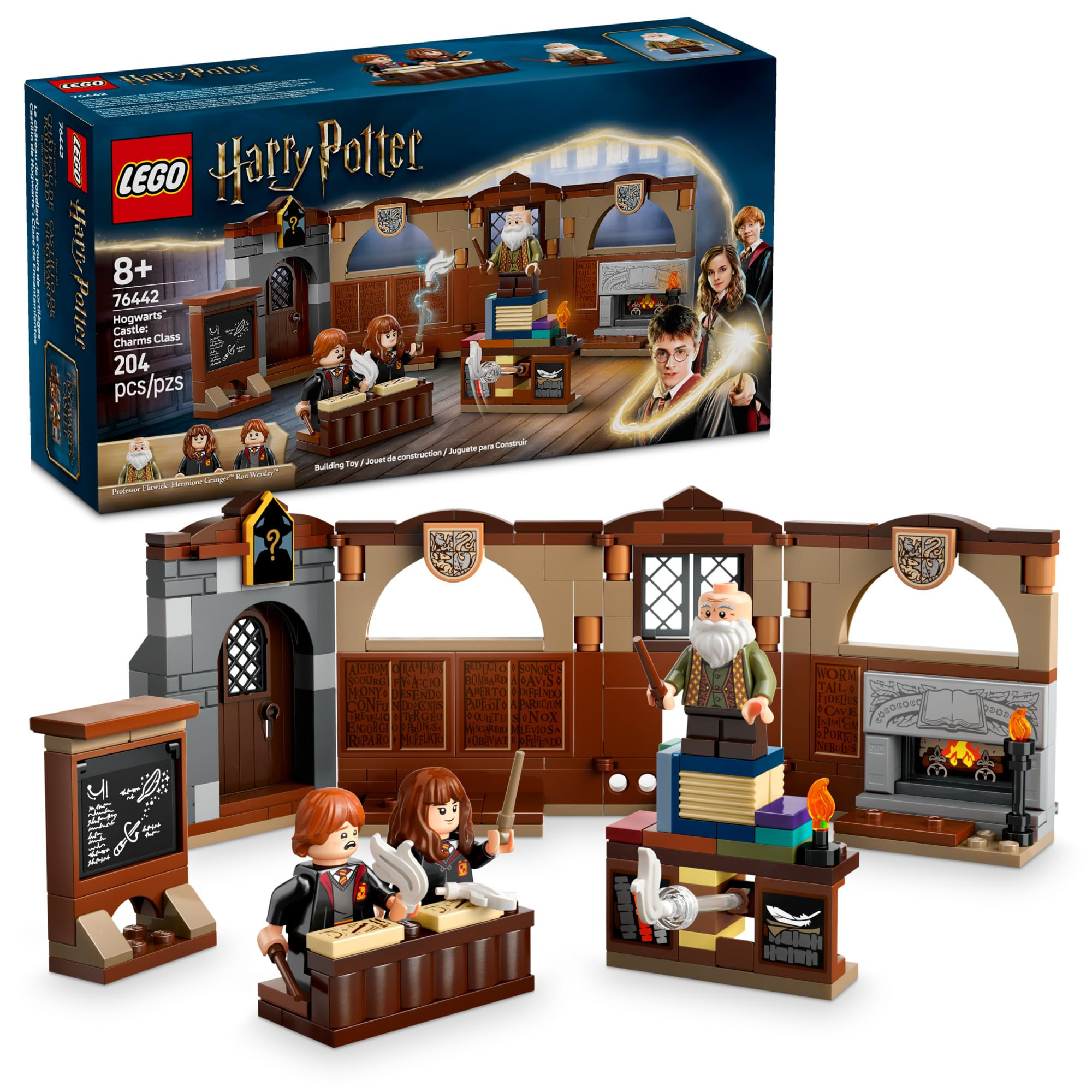 LEGO Harry Potter Hogwarts Castle: Charms Class Building Toy - Wizard Kids Toy for Boys and Girls... | Amazon (US)