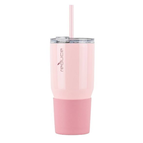 Reduce 34oz Cold1 Insulated Stainless Steel Straw Tumbler with Silicone Grip | Target