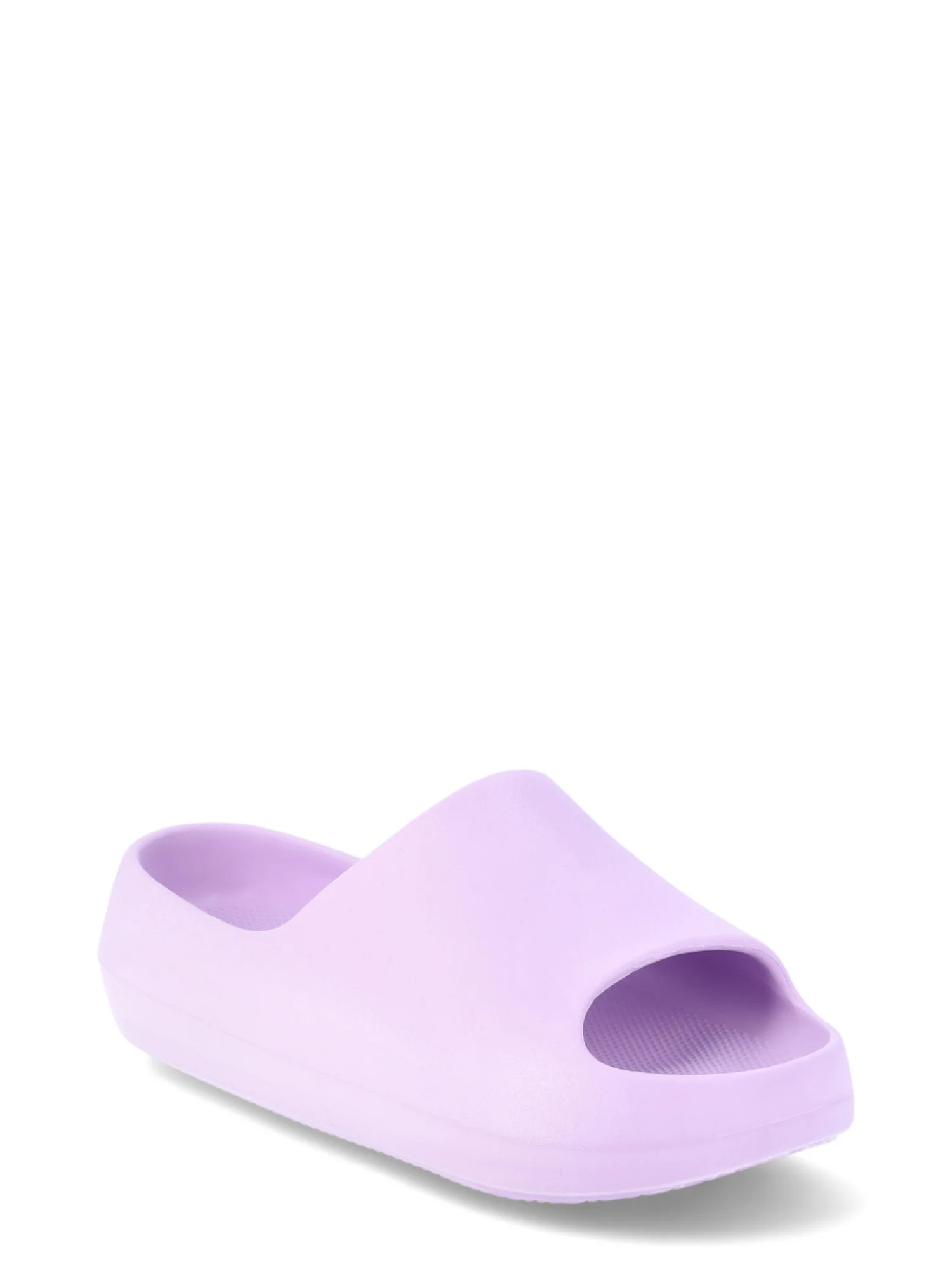 No Boundaries Women's Platform Comfort Slide Sandals | Walmart (US)