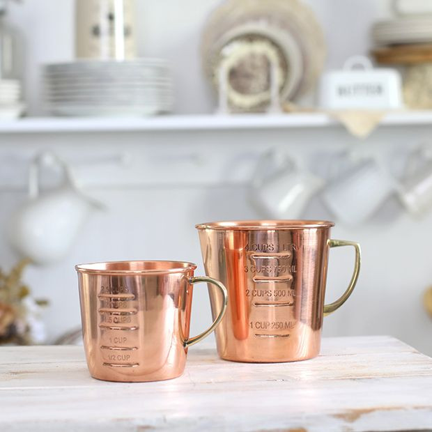 Farmhouse Classics Copper Measuring Mug | Antique Farm House