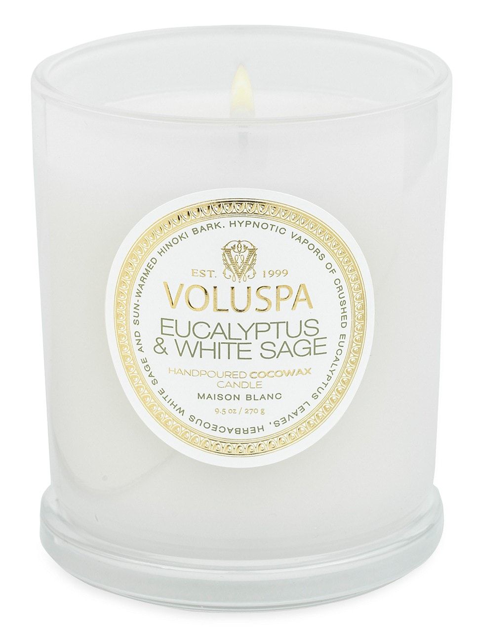 Eucalyptus & White Sage Boxed Classic Candle | Saks Fifth Avenue
