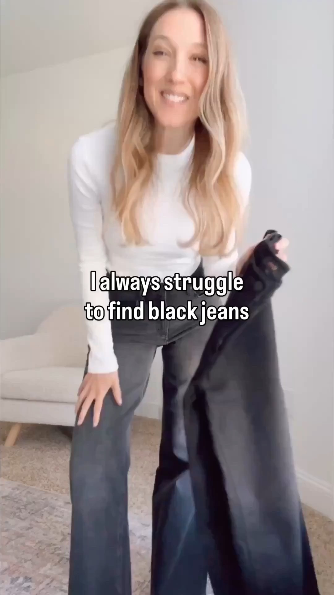 I got 30 inch inseam and got my bigger of my two sizes ! 

Finding black jeans that actually work is tough, but these changed the game. I tried both the true black and the faded wash, and now I don’t want to wear anything else.

Sunsets and Stilettos black jeans outfit, faded black denim, wide leg jeans fall, best black jeans for women over 40, true black vs washed black jeans, fall wardrobe staples, casual chic outfits over 40

#LTKgrwm #LTKdayinmylife #LTKHoliday