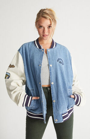 PacSun Pacific Sunwear Varsity Bomber Jacket | PacSun | PacSun