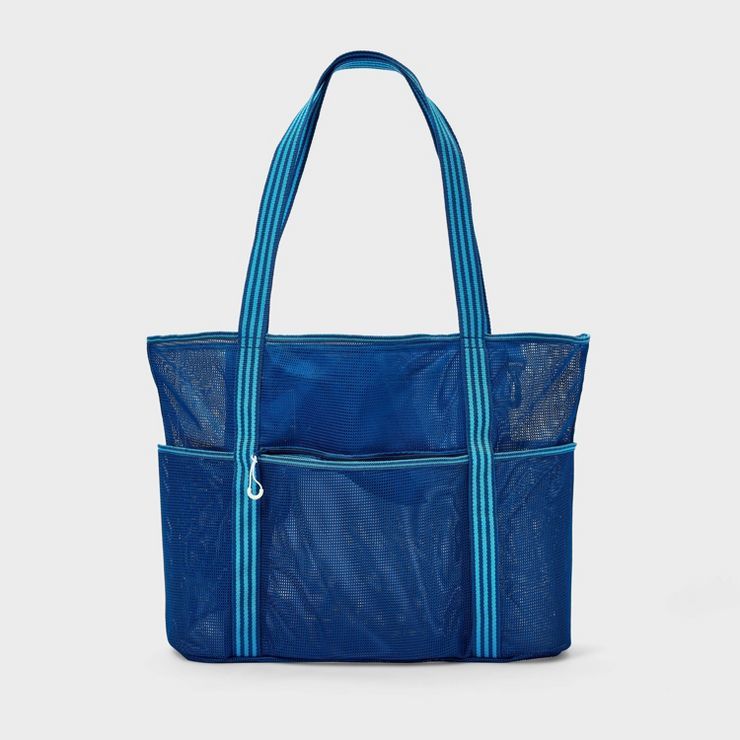 Mesh Tote Bag with Towel Straps - Sun Squad™ | Target