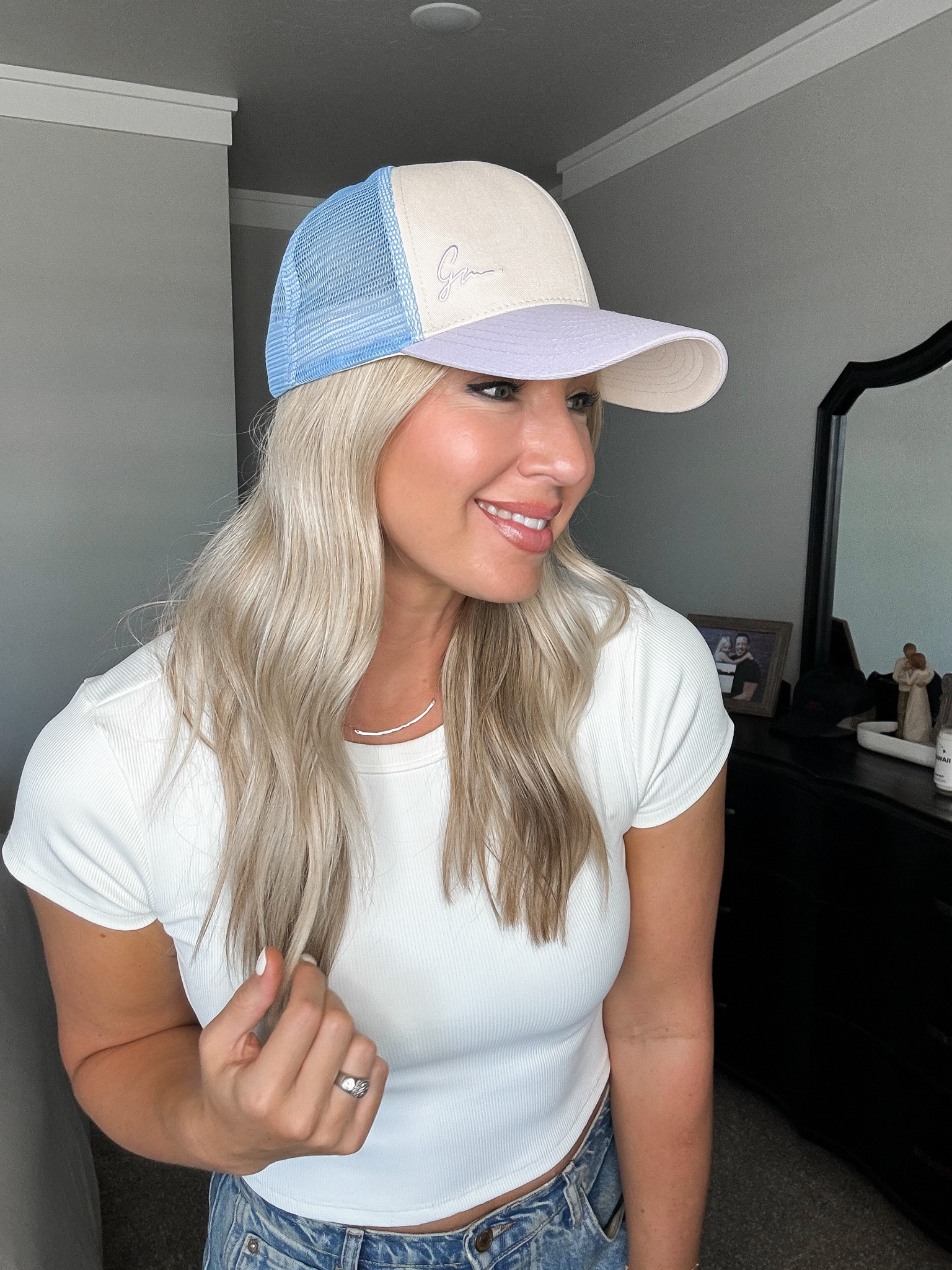 Such a fun hat that fits great and easily goes with denim 

#LTKFindsUnder50 #LTKOver40 #LTKStyleTip