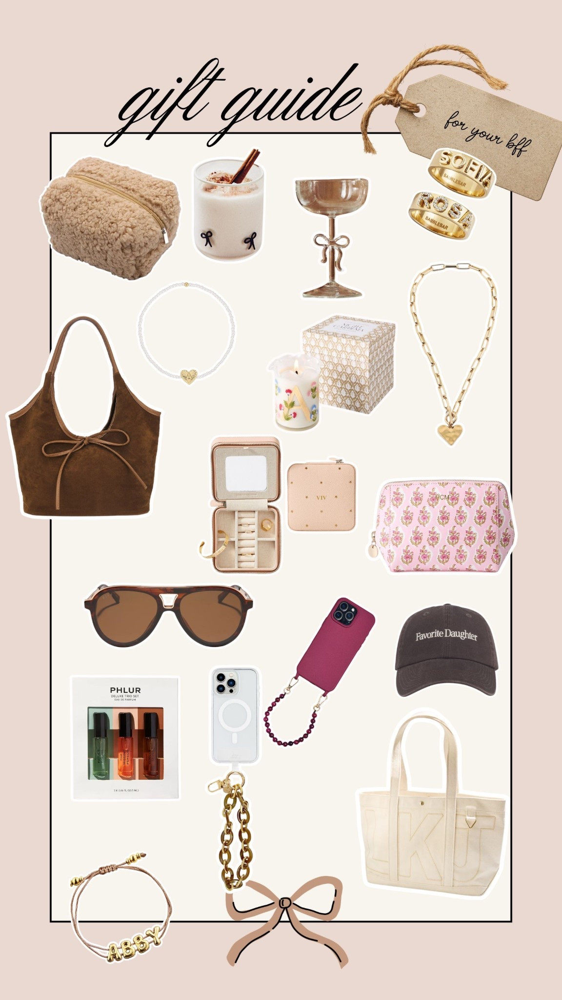 Gift ideas for your BFF! 

#LTKGiftGuide #LTKHoliday