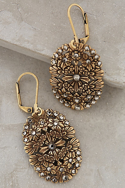 Filigree Discus Earrings | Anthropologie (US)