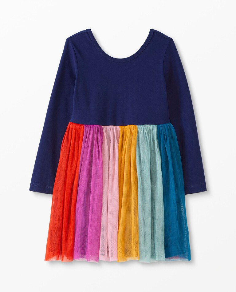 Rainbow Tulle Dress | Hanna Andersson
