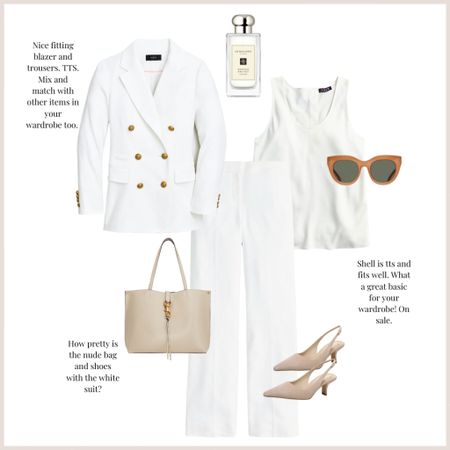 White outfit! 

#LTKFind #LTKSeasonal #LTKworkwear