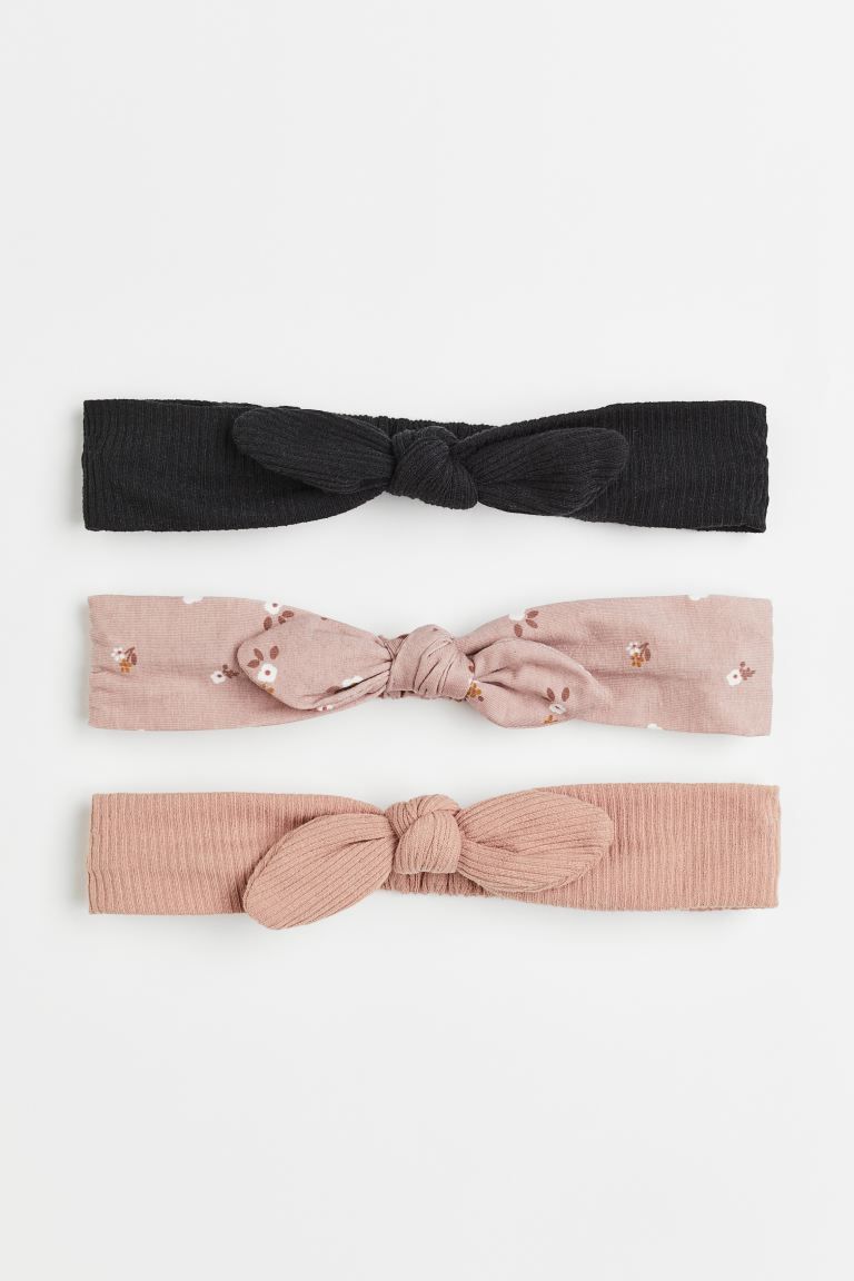3-pack Bow-top Hairbands | H&M (US + CA)