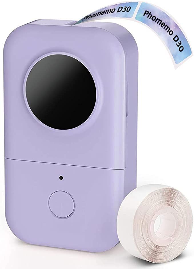 Phomemo D30 Label Makers Machine with Tape - Portable Bluetooth Mini Sticker Thermal Label Printe... | Amazon (US)
