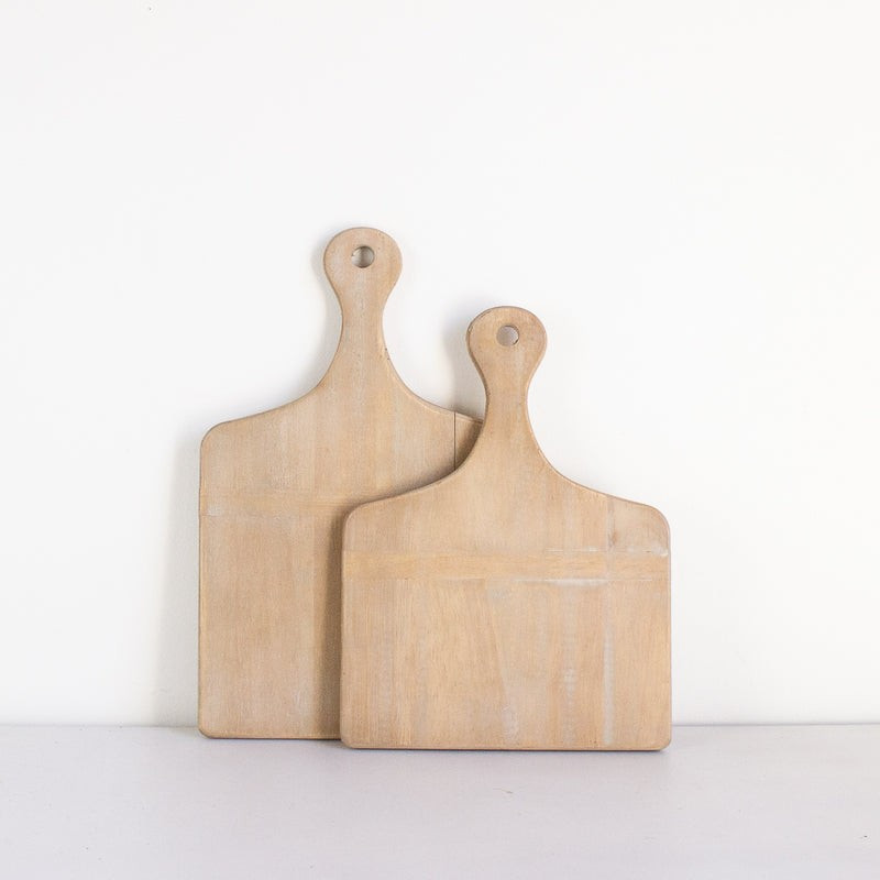 Liam Antique Short Cutting Boards Set | Purple Rose Home