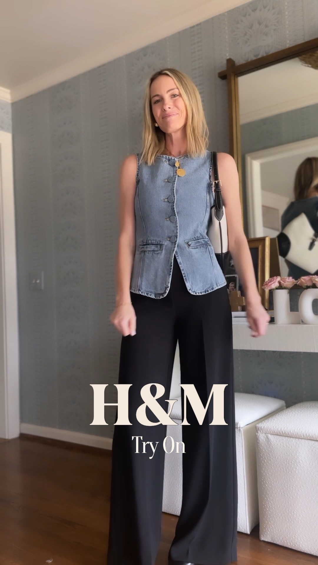 H&M try on! This color palette 🖤🤎🤍 is so good. Everything was very tts! 

#LTKVideo #LTKstyletip #LTKfindsunder100