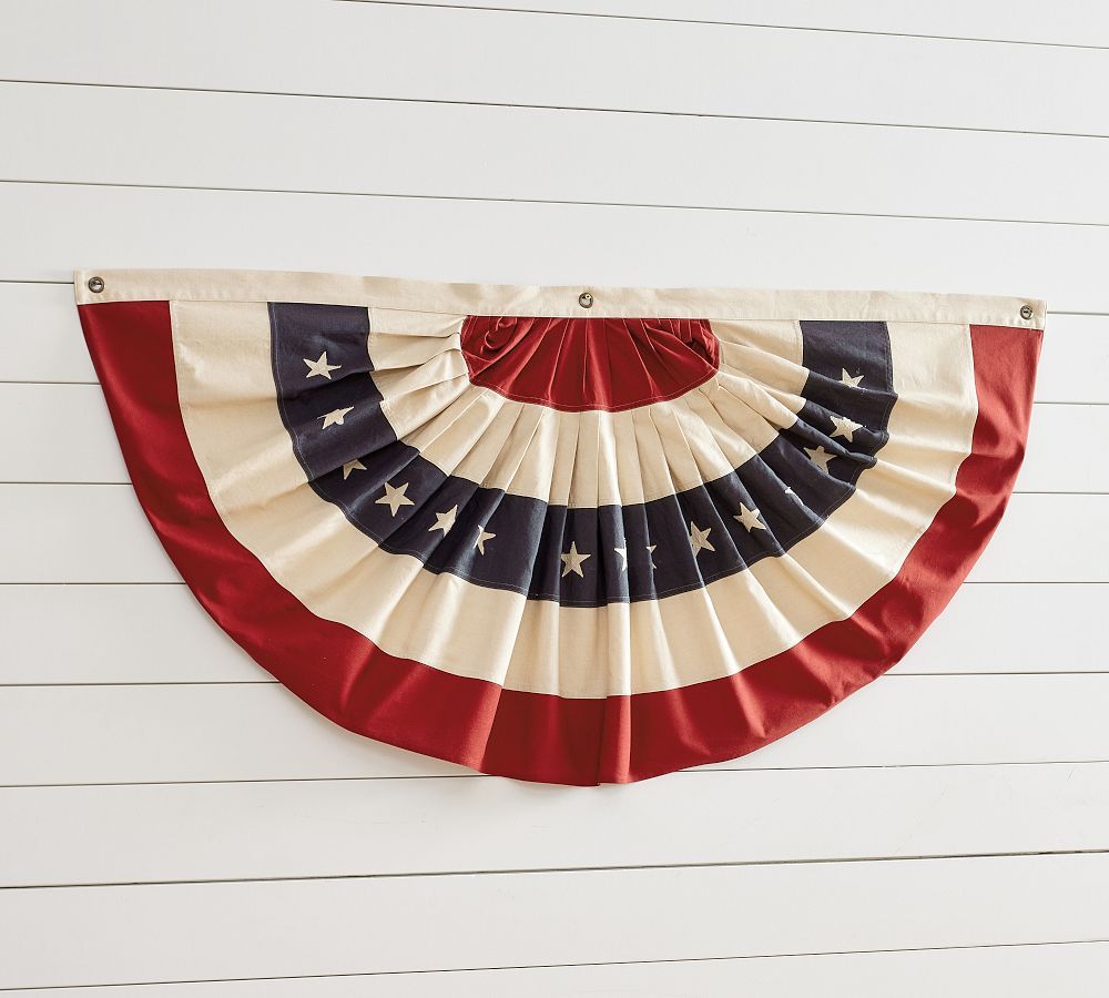 Heritage American Flag Bunting | Pottery Barn (US)