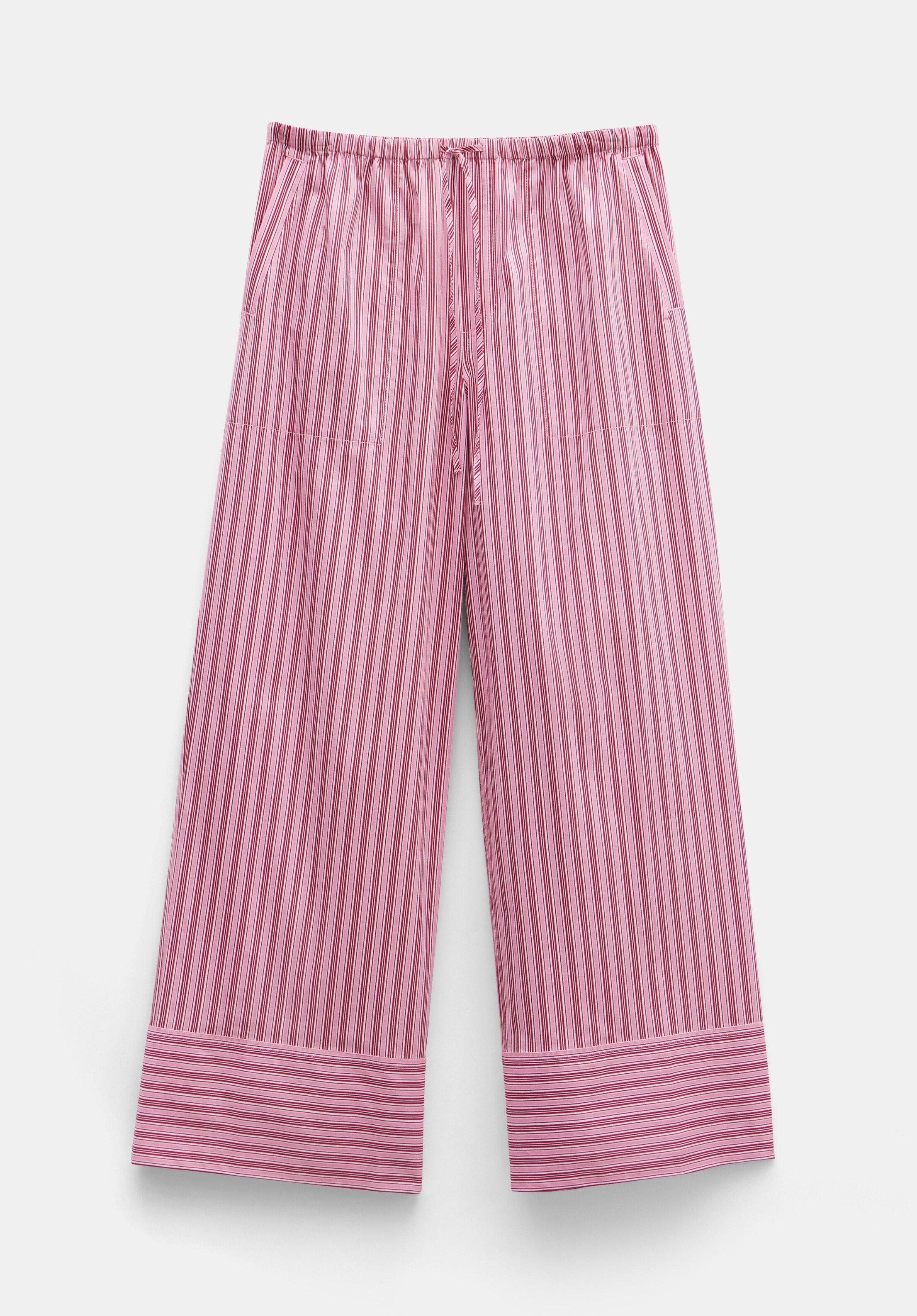 Santorini Striped Trousers | Hush UK