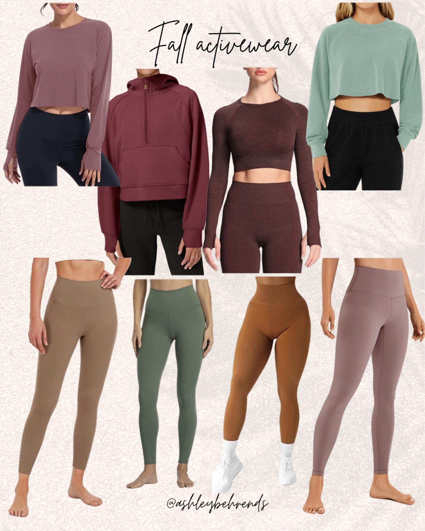 Amazon fall fashion activewear 🍂🤎
#activewear #gymclothes #workoutattire #gymfit #athleticwear #croptop #longsleeve #scubahoodie #pullover #leggings #fallstyle #falloutfits #amazonfashion #amazonfinds #founditonamazon #ribbedleggings 

#LTKfit #LTKunder50 #LTKSeasonal