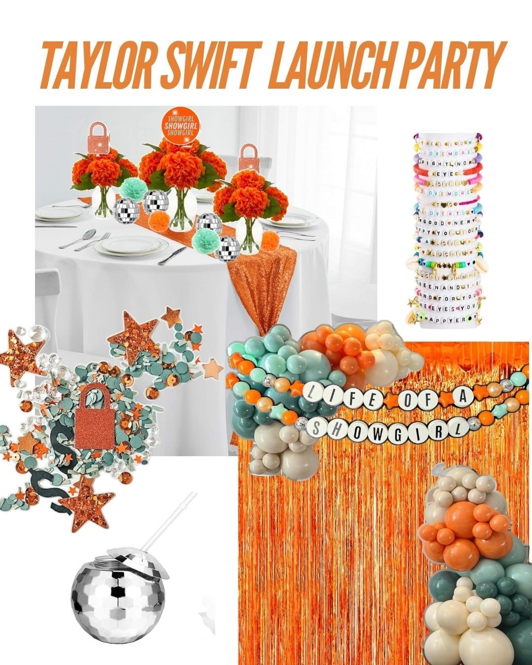 Life of a showgirl Taylor swift launch party ideas! 🧡🧡🧡  #ts12 #lifeofashowgirl -

#LTKParties