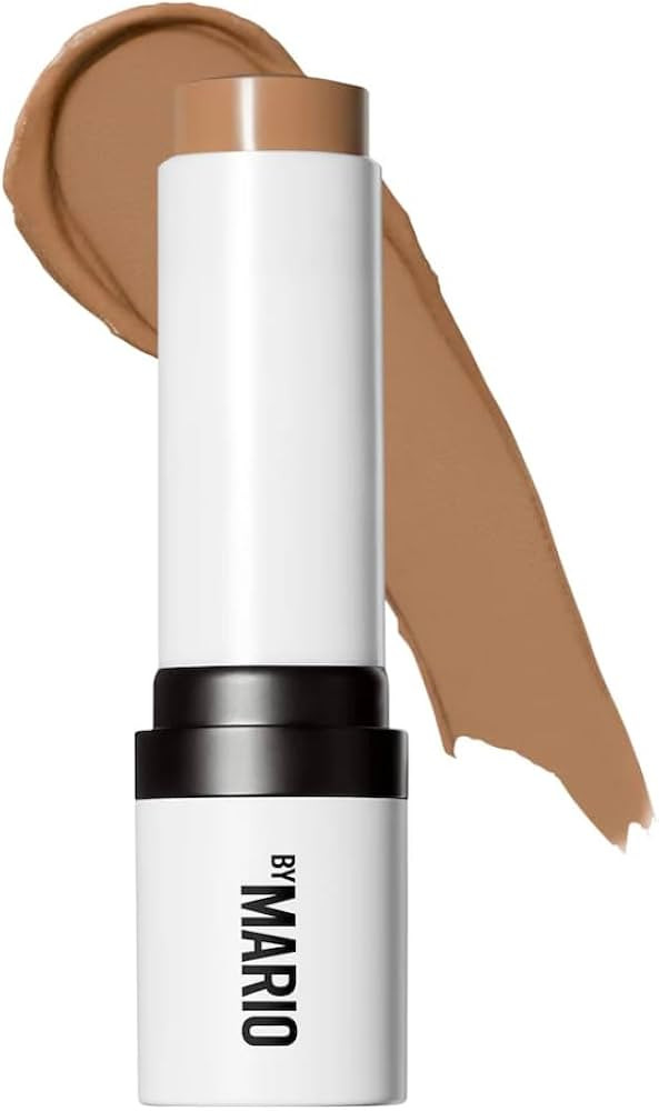 Make Up By Mario Cream Contour Stick with Buffing Brush, Dual-Ended, Natural Matte Finish Light M... | Amazon (US)
