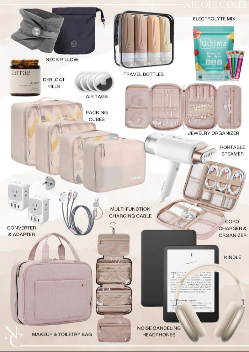 My Travel Essentials that I don't leave home without!  Trust me, these are the best of the best!  

Amazon, Travel, Essentials, Packing Cubes, Holiday Travel, International Travel, organizers, Nicole Colee 

 #LTKSummerEdit #LTKGiftGuide #LTKTravel