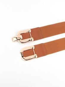 Symmetrical Buckle Elastic Belt
   SKU: sc2207270705753621      
          (1 Reviews)
          ... | SHEIN