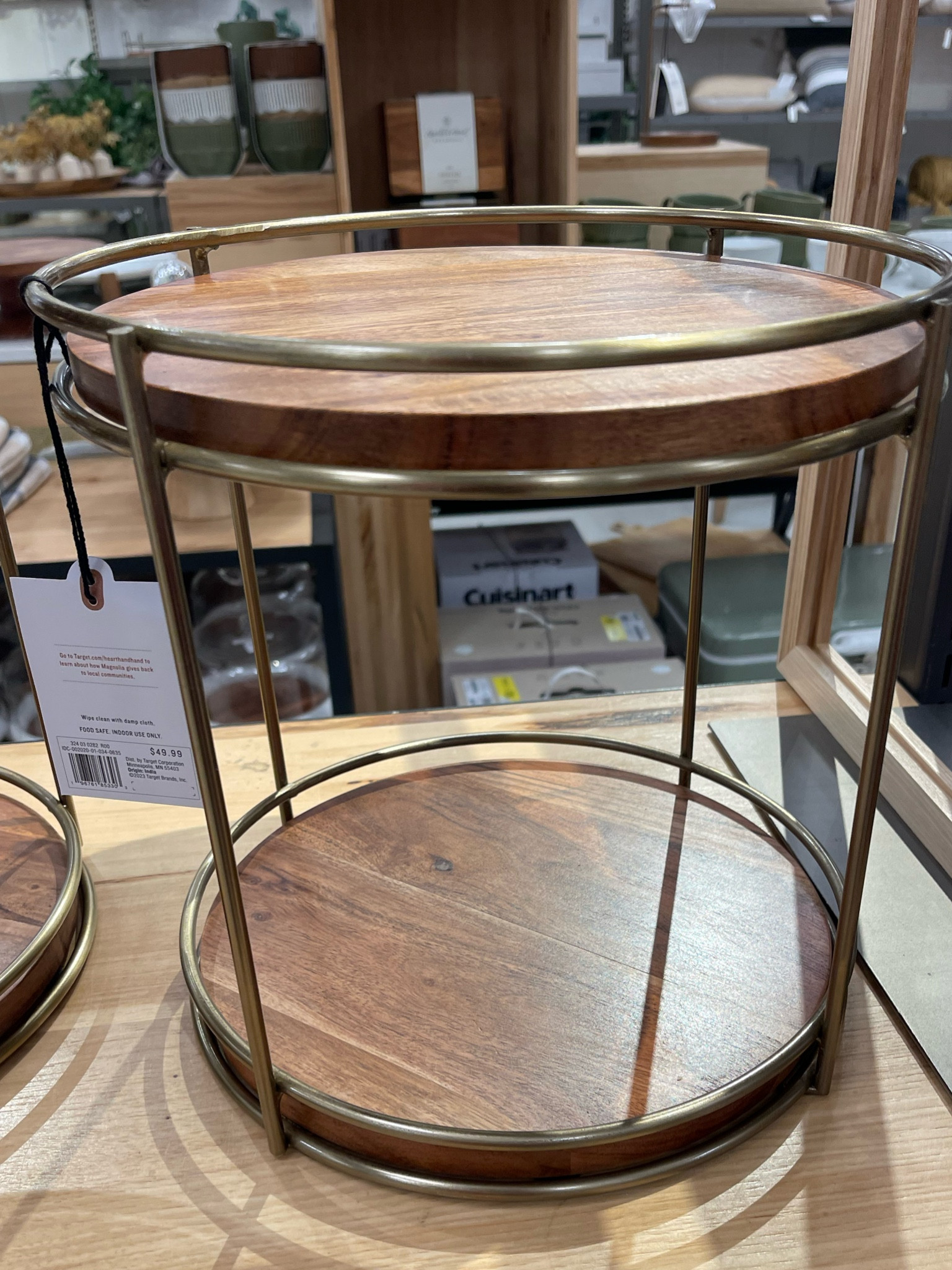 Two tiered serving tray perfect for decorating and entertaining  

#LTKSeasonal #LTKunder50 #LTKhome