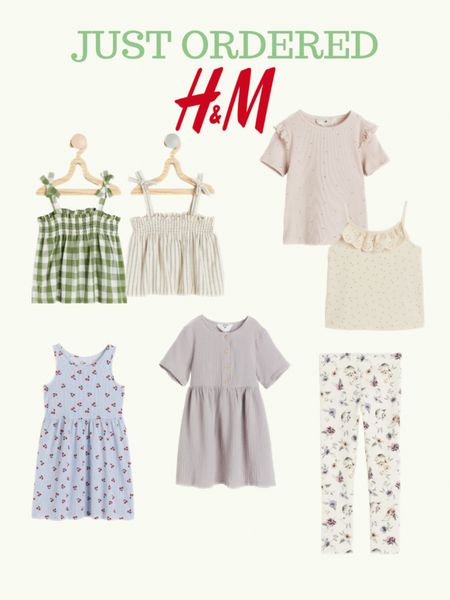 Kids H&M spring. Girls spring clothes 2024. 

#LTKkids #LTKSpringSale #LTKSeasonal