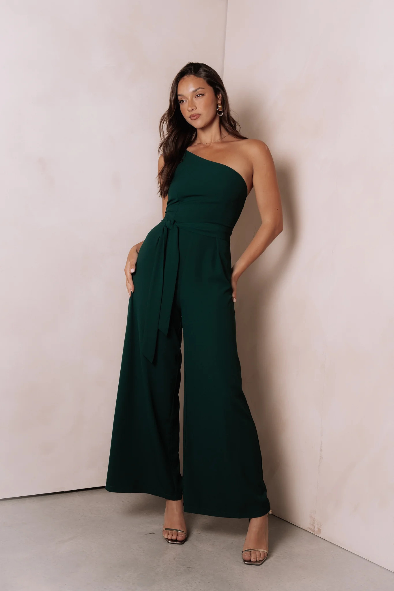 Leyton Jumpsuit - Emerald | Petal & Pup (US)