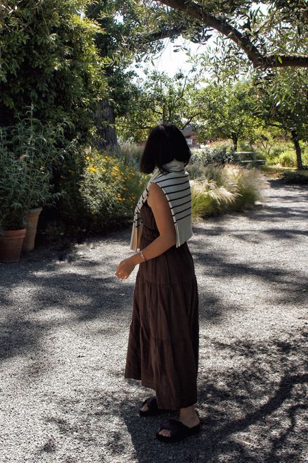Winery outfit, brown maxi dress, wine country outfit 

#LTKStyleTip #LTKTravel #LTKFindsUnder100