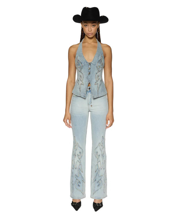 Frontier Soho Jean - Paragon Patchstone Wash Denim  | Ksubi ++ | Ksubi (US)