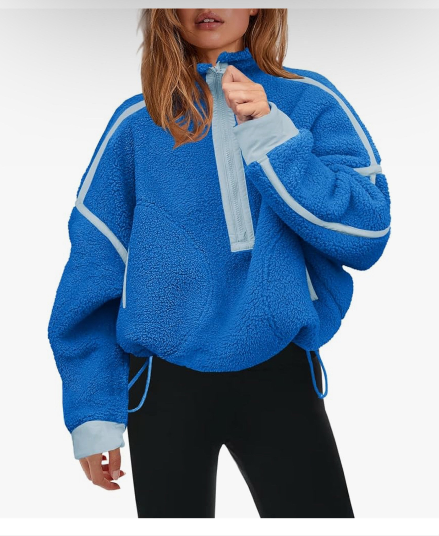 Dupe or real thing? 

Free people Amazon Sherpa fuzzy cozy 