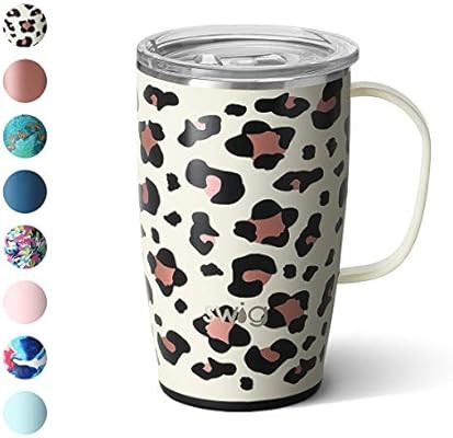 Swig Life 18oz Triple Insulated Travel Mug with Handle and Lid, Dishwasher Safe, Double Wall, and... | Amazon (US)