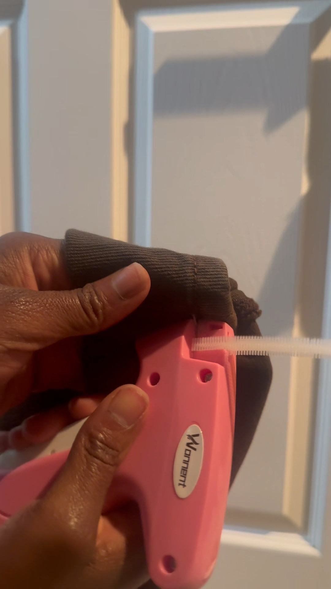 A no sew way to hem your pants. Had to figure it out before my trip because these pants were TEW long. Like 6 inches too long. This Stitchy-like tool was very easy to use and works great on non-slinky fabrics. 


Fashion stitch gun quick fixes micro stitch gun fashion hack long pants hack how to hem pants quick 

#LTKootd #LTKTall